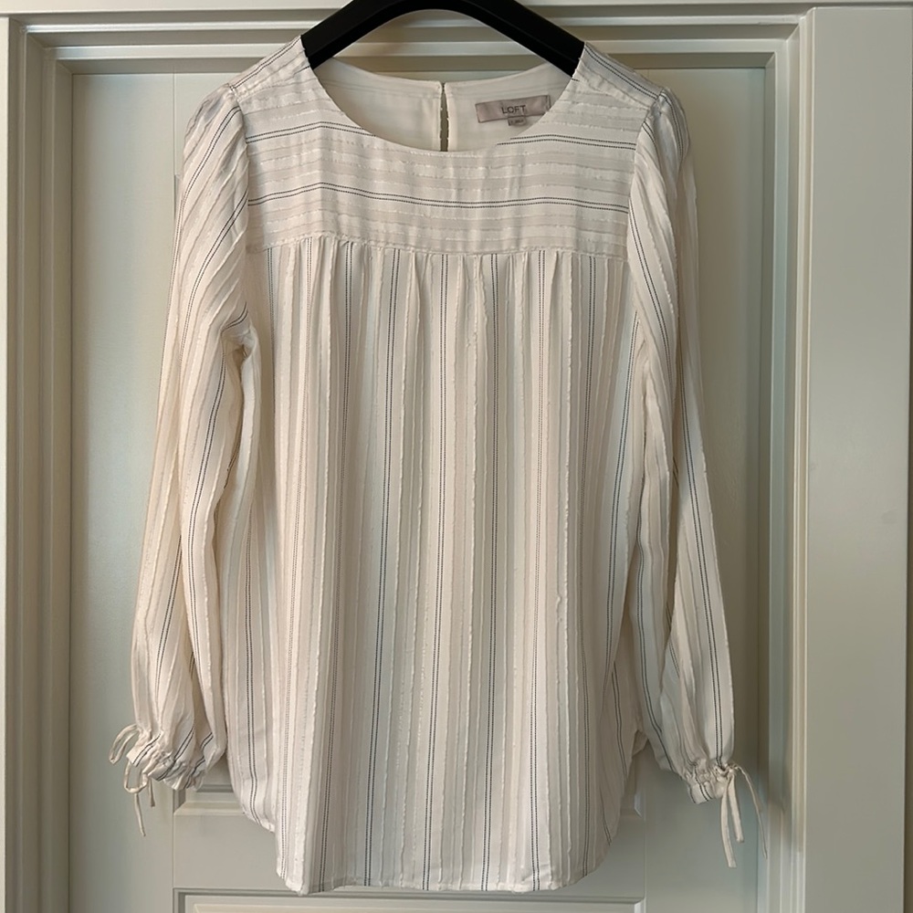 Loft Boatneck Dress Shirt